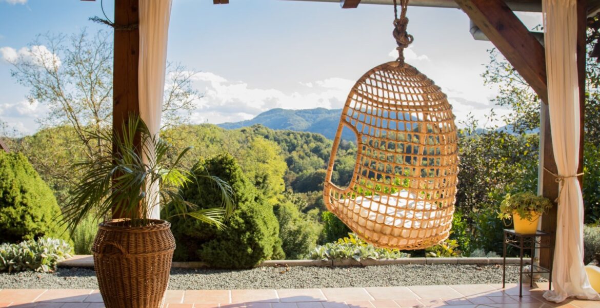 Green Hills Cottage pogled s terase