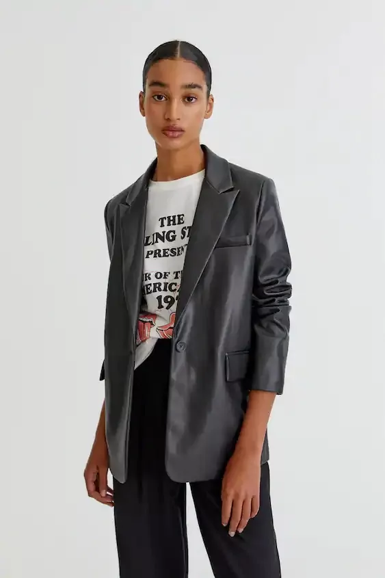 Pull&Bear kožni blejzer, 229 kn