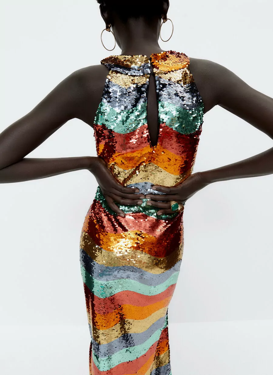 Statement Uterque haljina sa šljokicama iz nove kolekcije