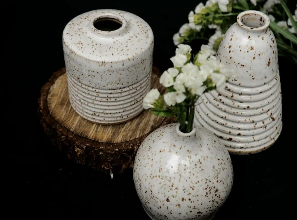 Vaze za cvijeće Bike and pottery