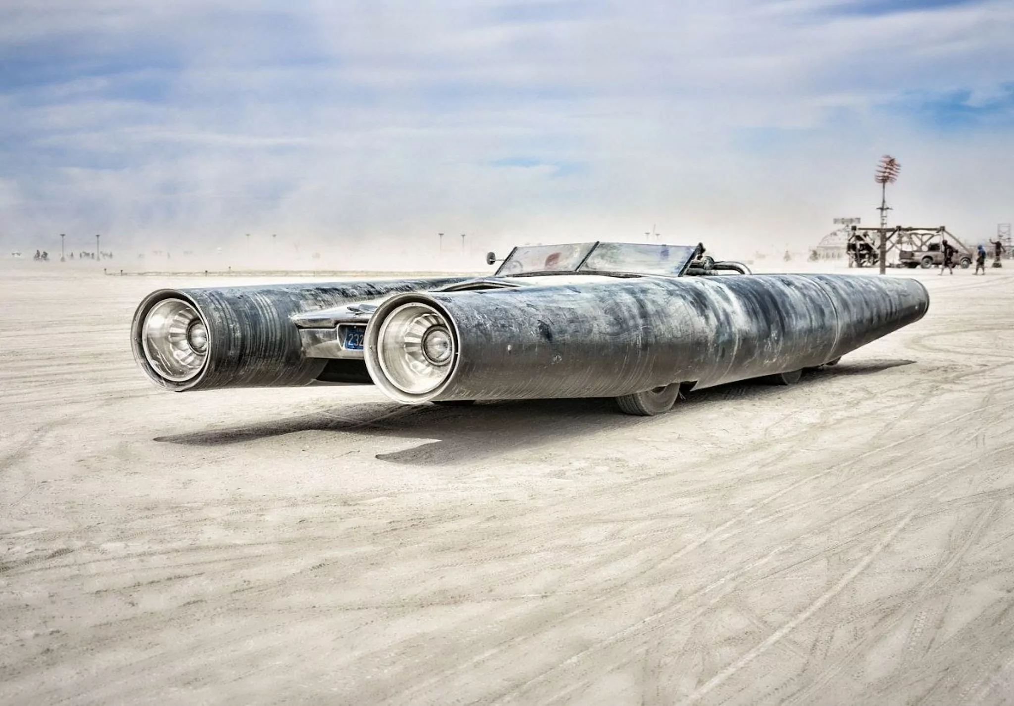 Burning Man, Rocket Car, aukcija