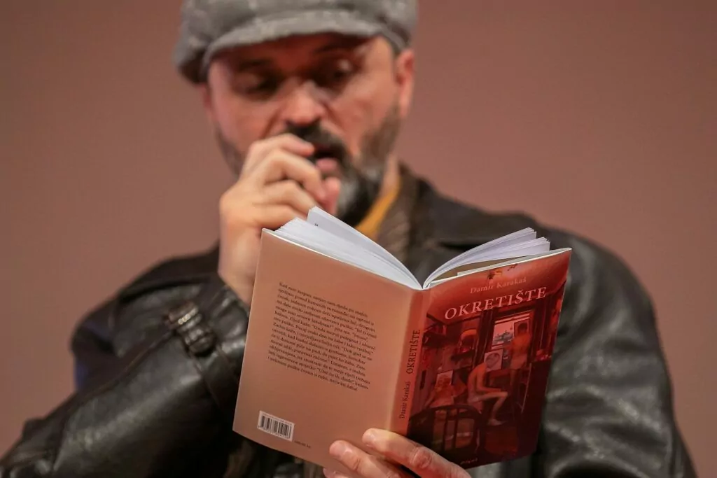 Damir Karakaš na Sajmu knjige u Istri