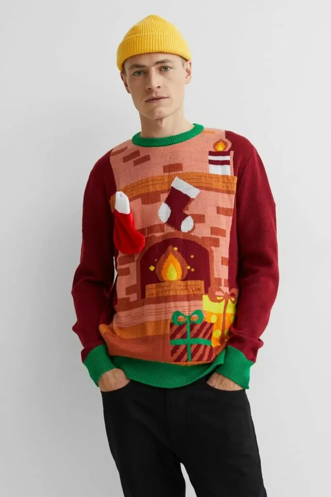 H&M božićni pulover