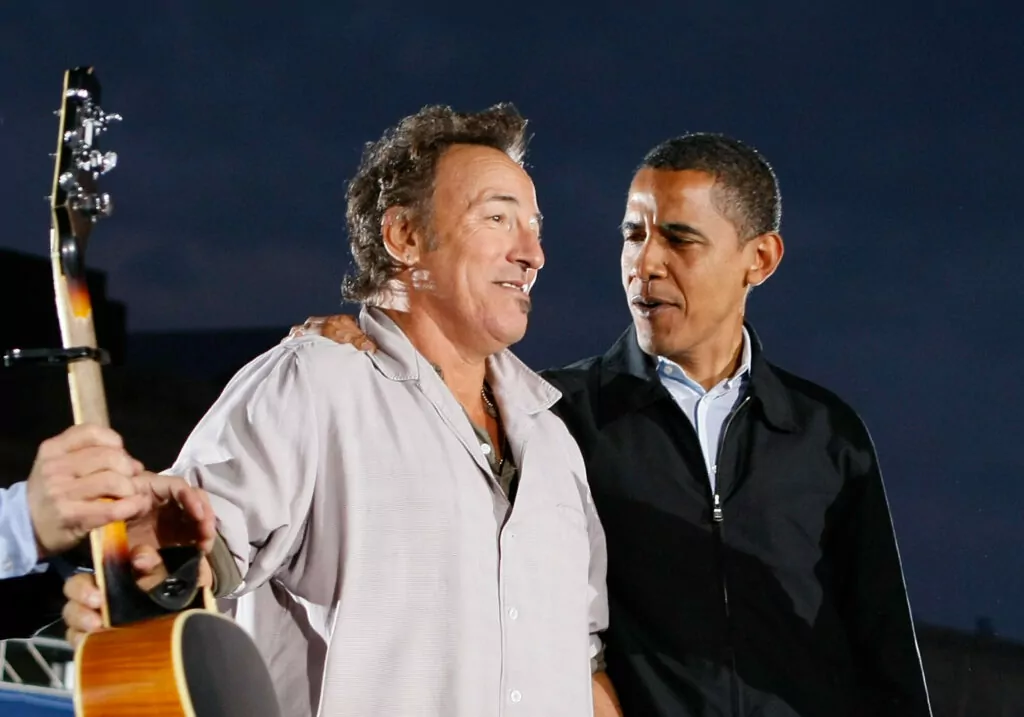 Barack Obama i Bruce Springsteen