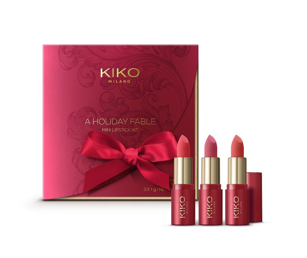 Kiko Milano A Holiday Fable Mini Lipstick Kit