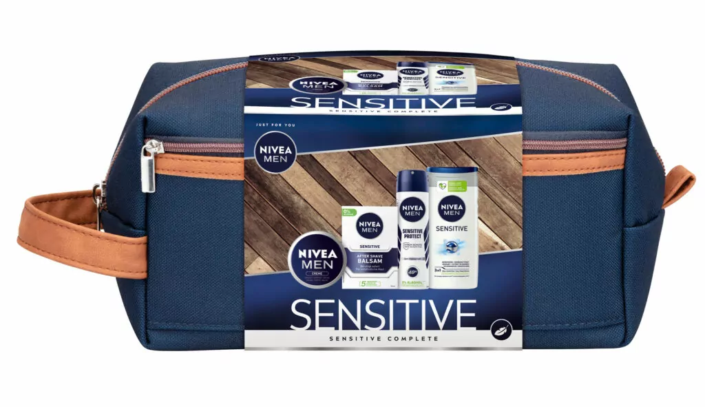 NIVEA MEN Sensitive Care poklon paket u torbici