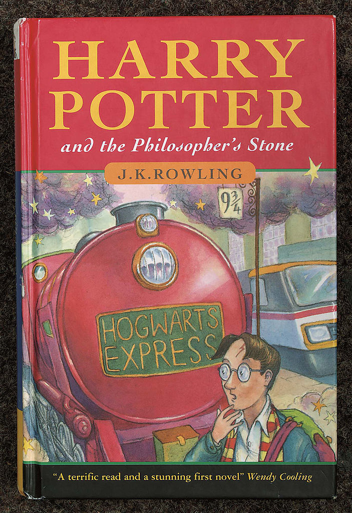 Prvo izdanje knjige "Harry Potter i kamen mudraca"