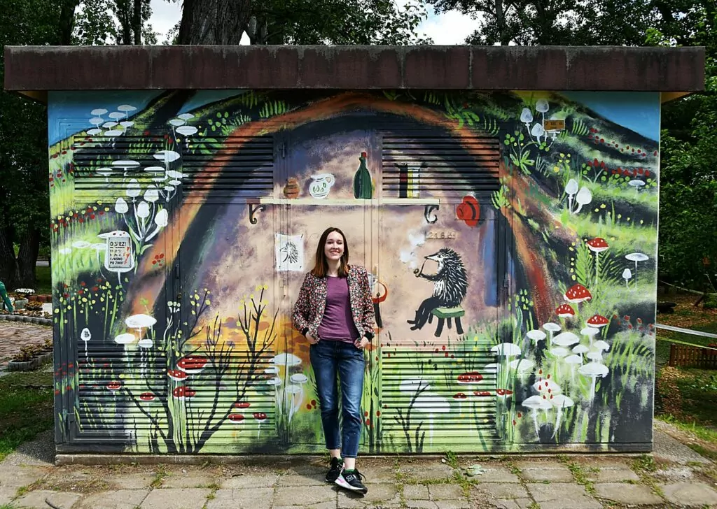 Mural Ježeva kućica - Lora Elezović