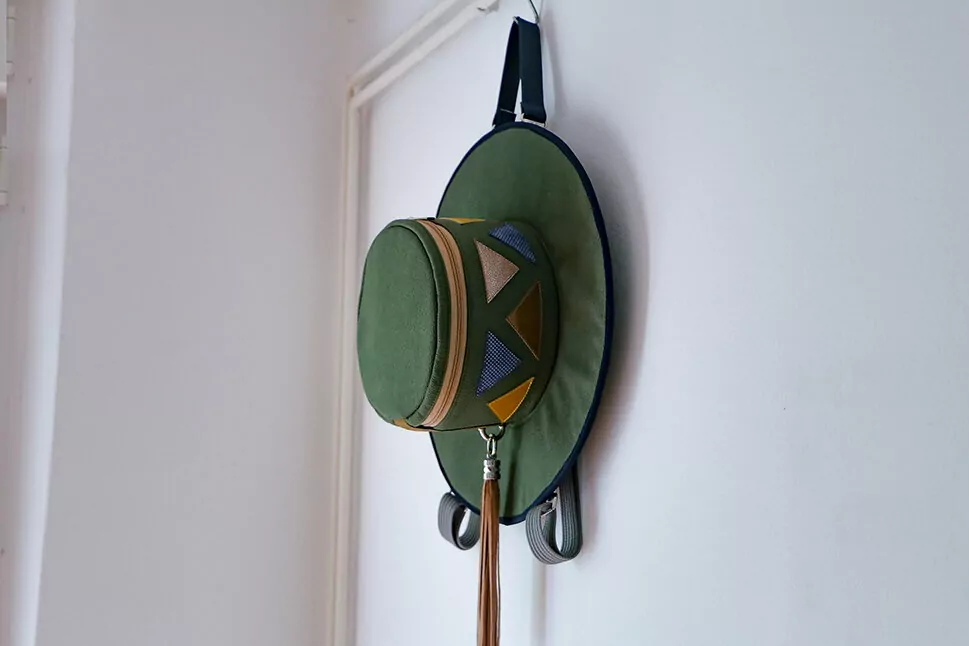 MANDVAL Hat Backpack Green Mala Radnja Dizajna