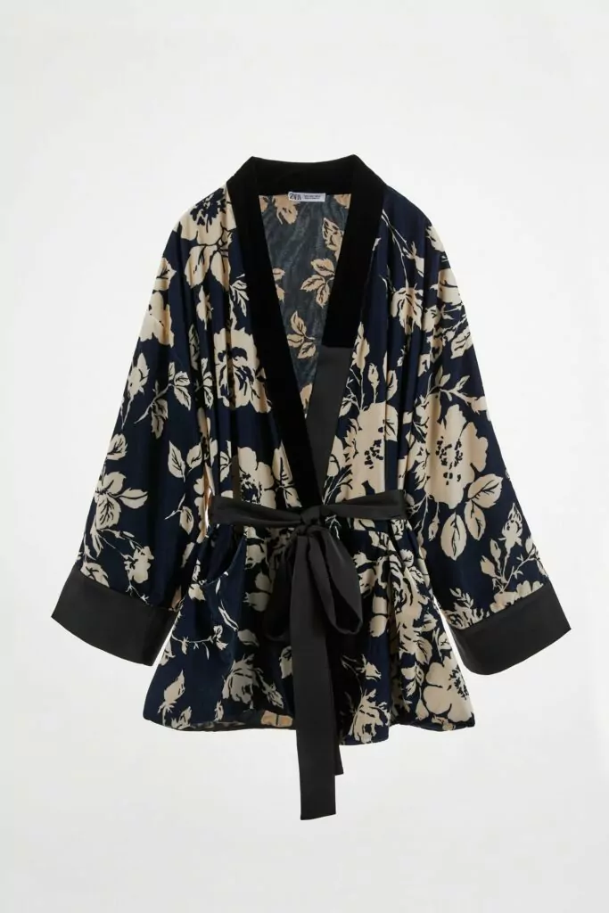 Zara_baršunasti kimono