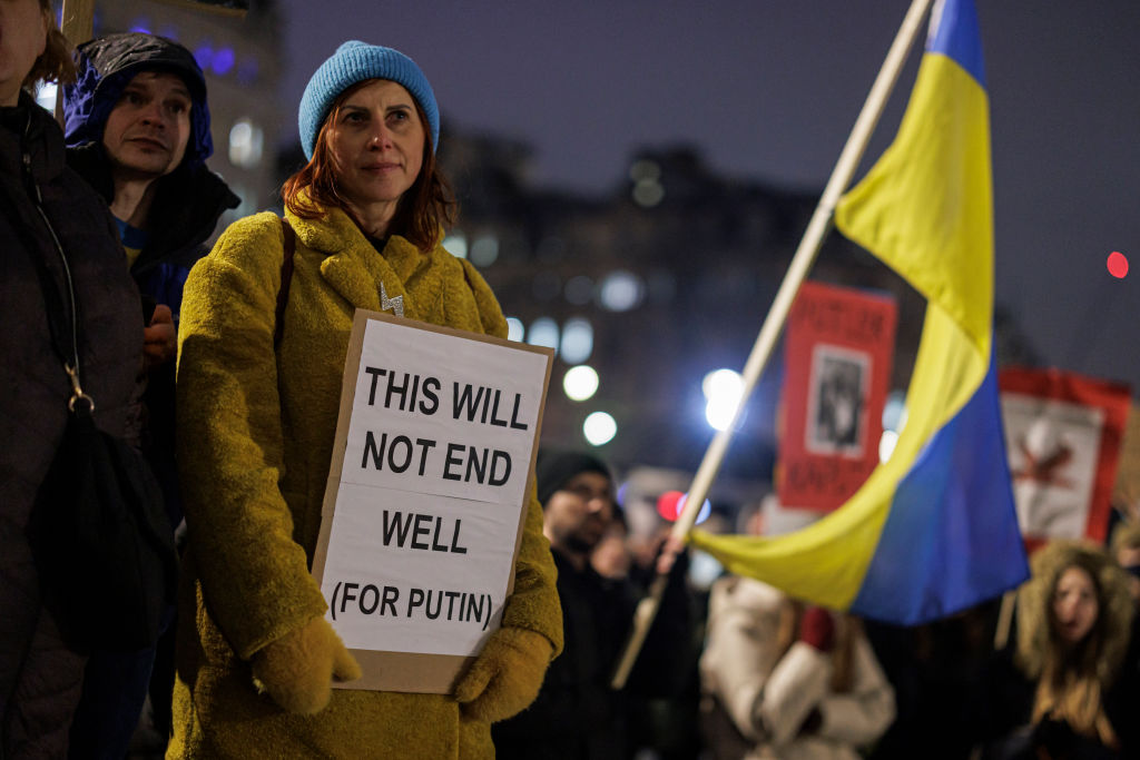Prosvjedi podrške Ukrajini