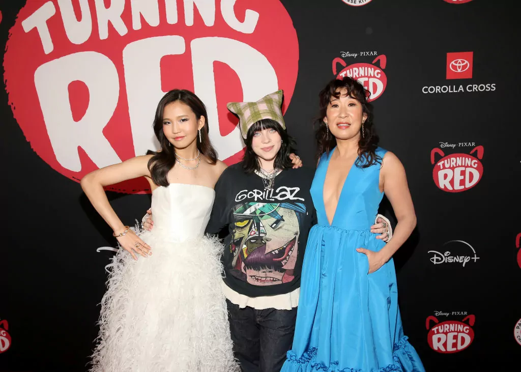 Rosalie Chiang, Billie Eilish i Sandra Oh prisustvuju svjetskoj premijeri filma Turning Red