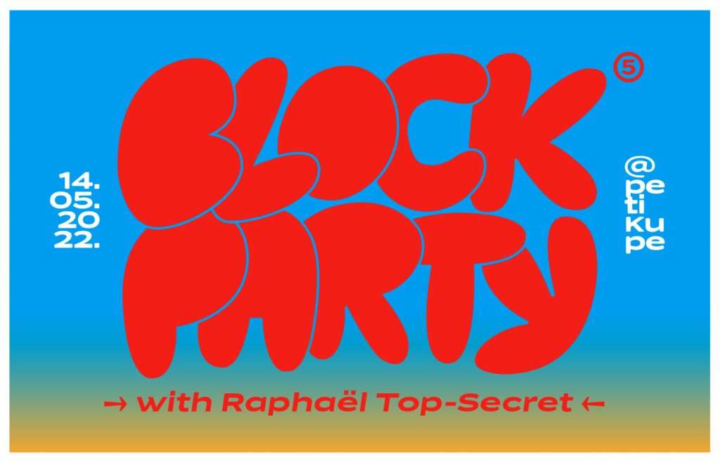 Block Party, plakat