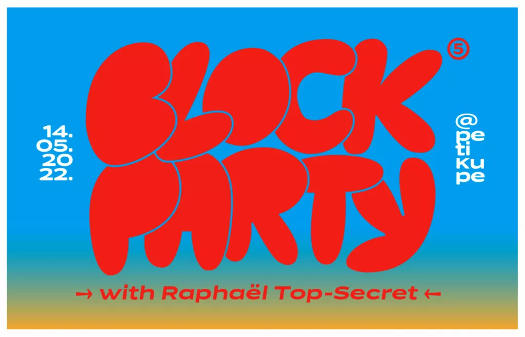 Block Party, plakat