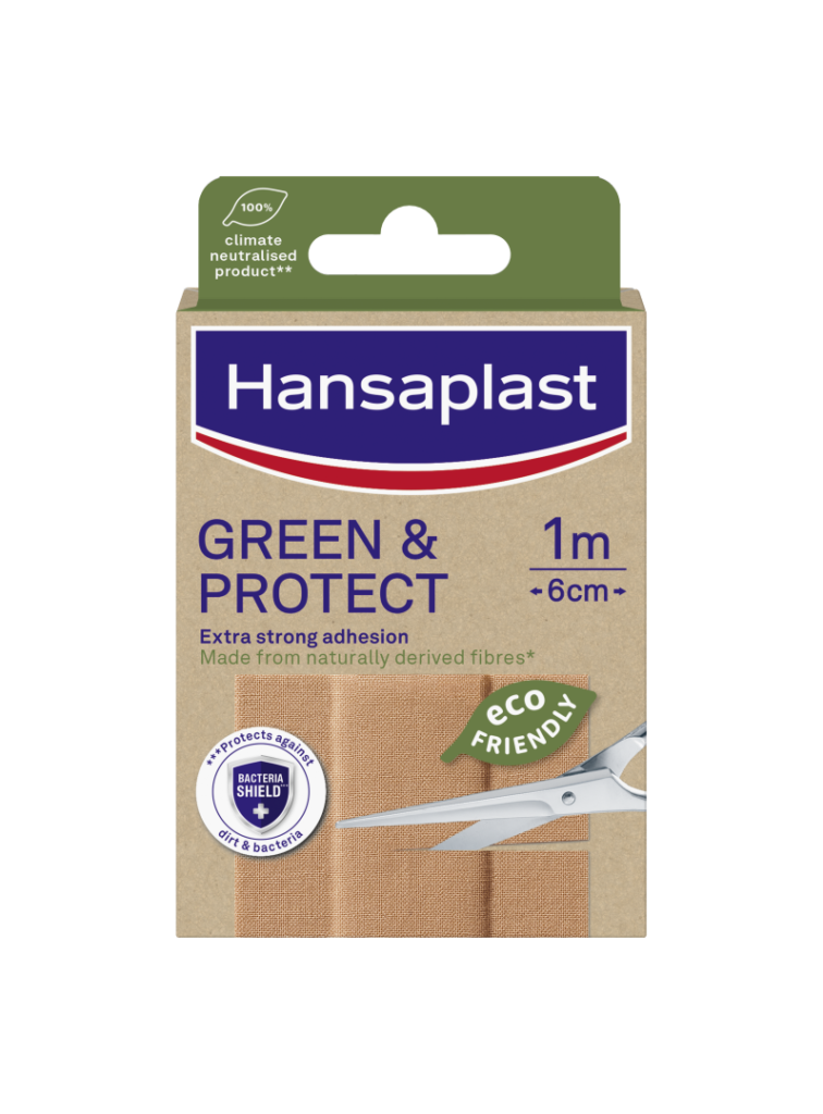 Hansaplast Green & Protect flasteri