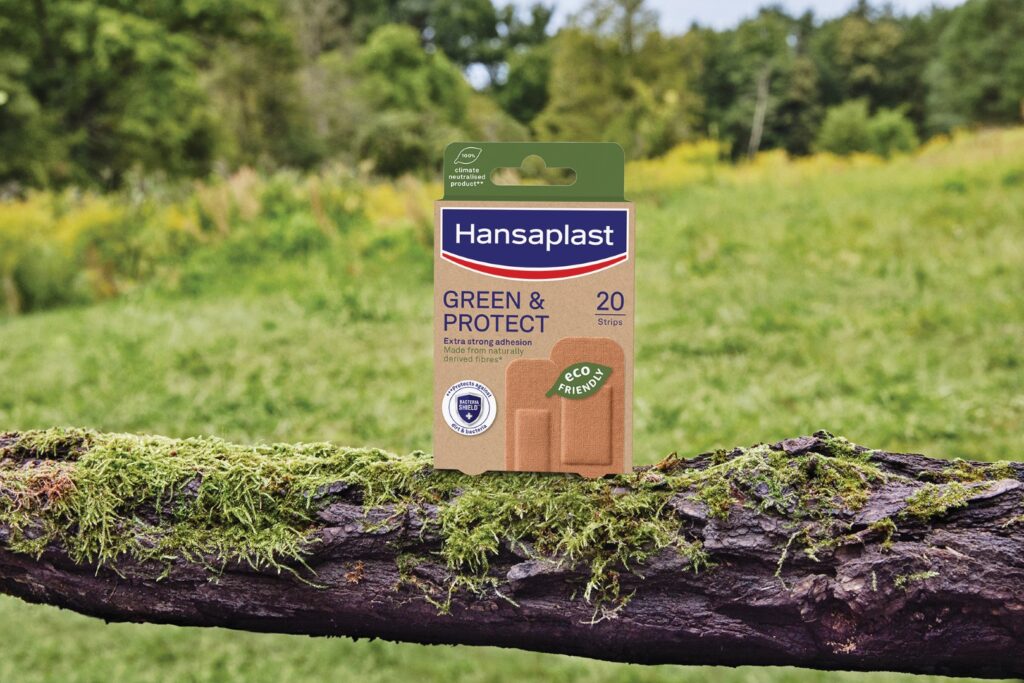Hansaplast Green & Protect flasteri