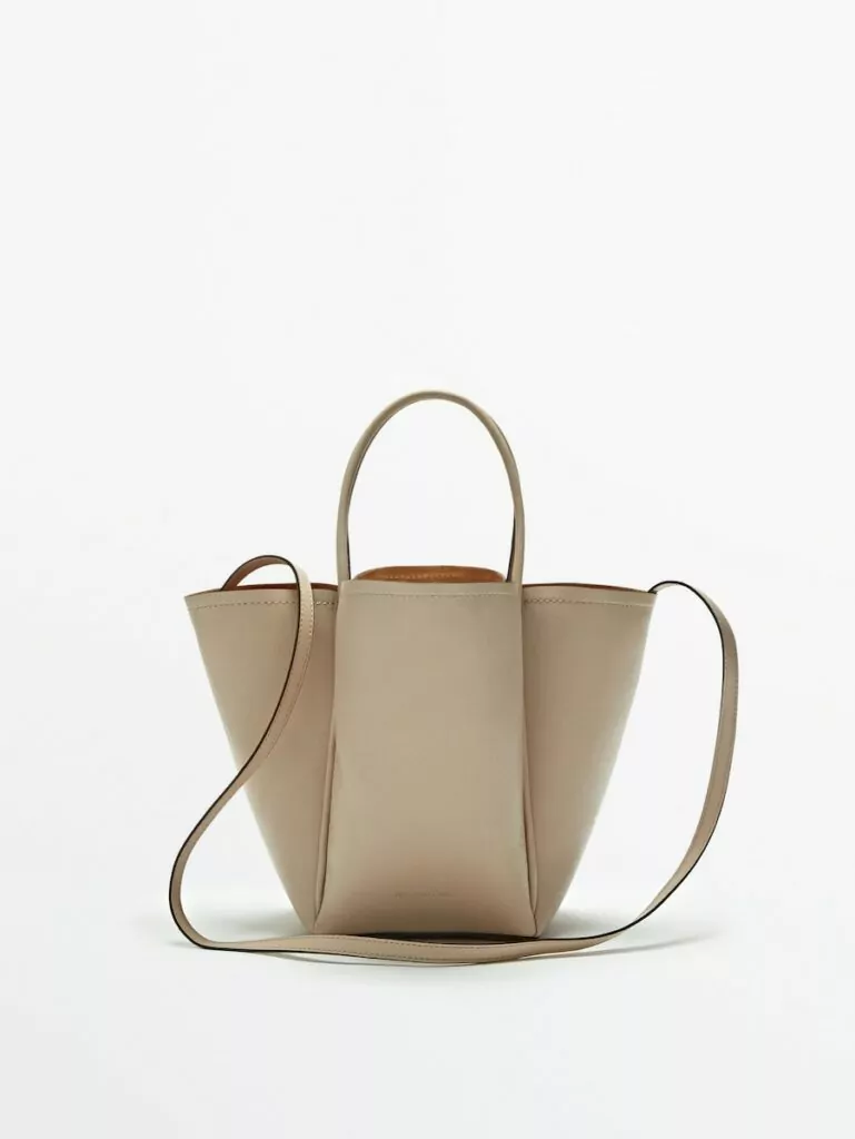 Tote torba tulipan_Massimo Dutti