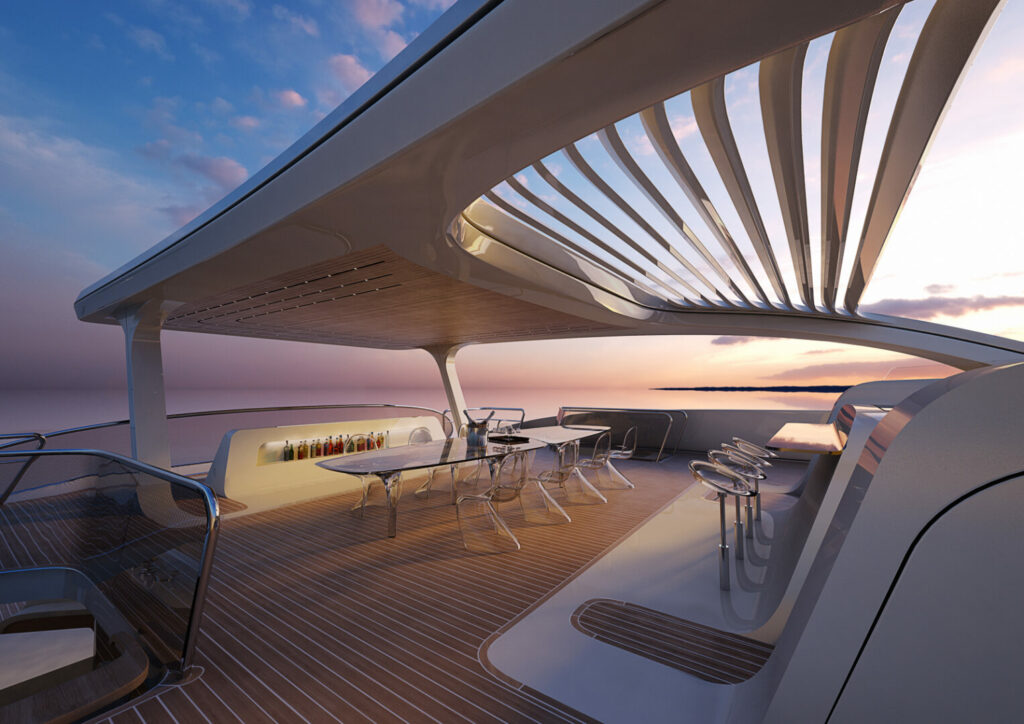 Oneiric jahta_Zaha Hadid Architects