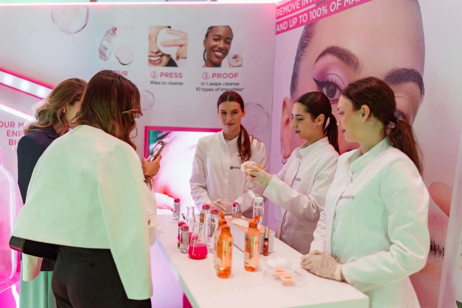 Spektakularni Garnierov beauty event oduševio sudionike neviđenim inovacijama za njegu kože