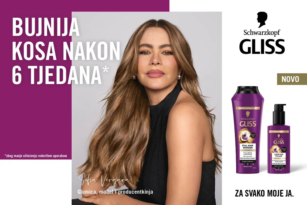 Jača kosa više nije nedostižan san zahvaljujući ovoj inovativnoj kombinaciji hijalurona i biotina u Gliss Full Hair Wonder liniji