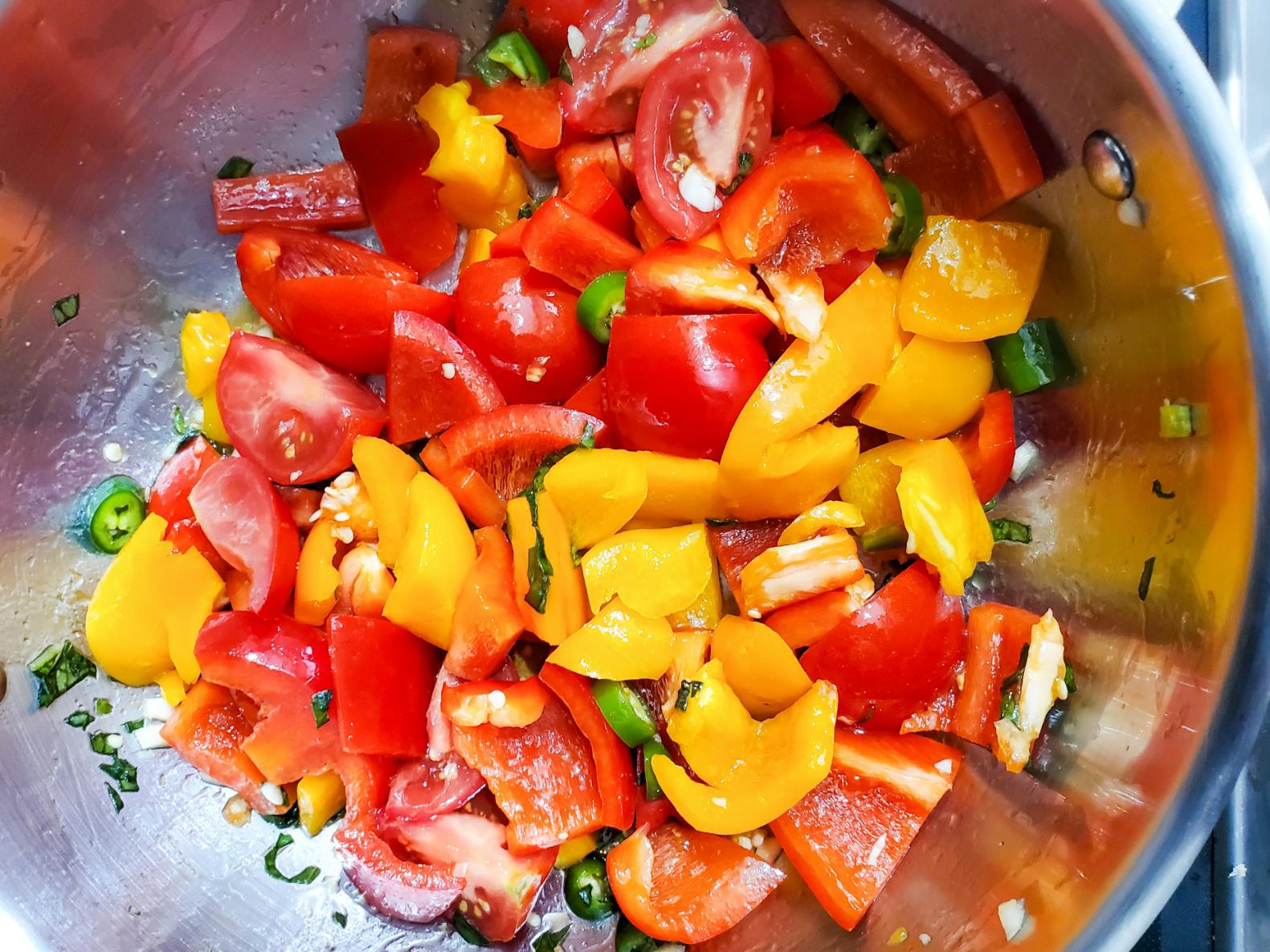 salata, rajčica