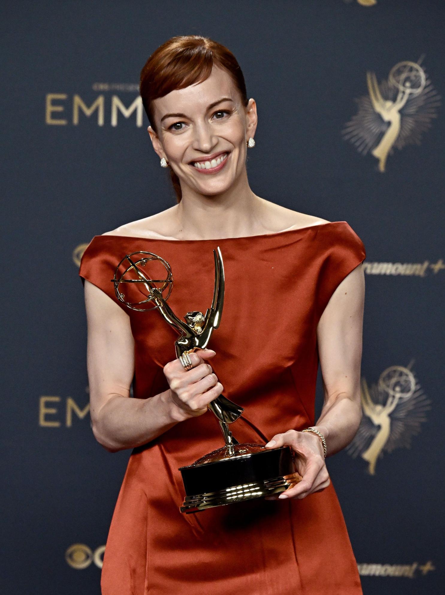Britt Lower na dodjeli nagrade Emmy 2025