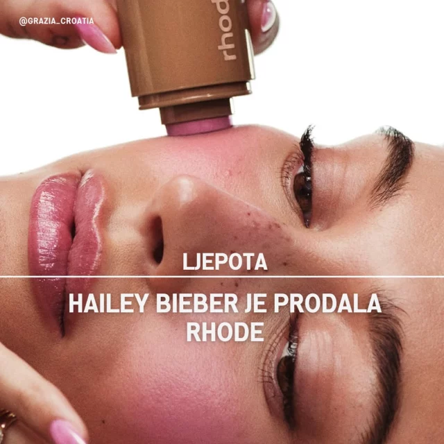 Hailey Bieber prodala je svoj beauty brend Rhode kompaniji e.l.f. Beauty za milijardu dolara. Od lansiranja 2022., Rhode je postao planetarno popularan zahvaljujući minimalističkom dizajnu, hibridnim proizvodima, ali i snažnom utjecaju same Hailey. Sada, pod okriljem e.l.f.-a, brend kreće u novu fazu širenja na svjetsko tržište. 

📷 @haileybieber 

#graziahrvatska