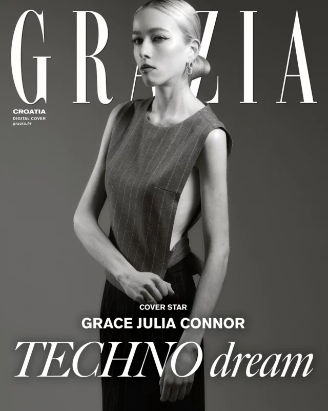 DIGITAL COVER

Grace Julia Connor je novo lice američkog modelinga koje je nedavno otkrila agencija Genetic Model Management u New Yorku. Svoju karijeru započela je editorijalima za časopise Grazia i Glamour u Bugarskoj, a ubrzo su uslijedila pojavljivanja u L’Officiel India, Cosmopolitan Slovenia, Harper’s Bazaar Vietnam i na digitalnoj naslovnici Marie Claire Serbia.

Poznata po svom izražajnom pogledu i sposobnosti da se lako transformira pred objektivom, Grace unosi karakter u svako snimanje, a modu doživljava kao osobni izraz; kroz vibrantne boje, sportske krojeve i odvažne siluete pokazuje tko je. Bilo da zrači ženstvenošću ili odlučnošću, Grace utjelovljuje suvremenu, samouvjerenu ženu.

—

Grace Julia Connor is a rising American model recently discovered by Genetic Model Management in New York. Originally stepping into the spotlight through editorials in Grazia Bulgaria and Glamour Bulgaria, Grace quickly became known for her captivating gaze and natural confidence in front of the camera. With a unique ability to seamlessly shift between delicate elegance and bold expressions, she effortlessly brings life and personality to every shoot. Grace’s fresh presence has also graced prestigious fashion publications such as L’Officiel India, L’Officiel Monaco, Cosmopolitan Slovenia, Harper’s Bazaar Vietnam, and most recently, a standout digital cover for Marie Claire Serbia, further highlighting her growing global appeal.

What sets Grace apart is her thoughtful approach to fashion, which she sees as an extension of her identity and creativity. Balancing a dual career, she confidently blends sophistication with sporty elegance, using vibrant colors and daring silhouettes to express her personality. Grace believes fashion isn’t just about aesthetics but storytelling—each look carefully reflecting who she is and what matters most to her. From soft curls and feminine charm to the fierce confidence of leather and tailored blazers, Grace Connor embodies the modern woman: bold, ambitious, and unapologetically herself.

Model: Grace Julia Connor / @gracejconnor 
Photographer: Oscar Ozbay / @oscarozbay