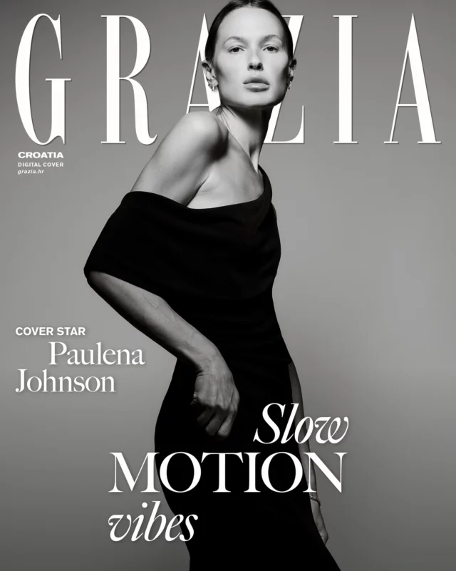 DIGITAL COVER

Paulena Johnson je novo lice koje sve više privlači pažnju svojim specifičnim izrazom i samouvjerenošću. Kao model donosi spoj klasične ljepote i suvremenog stila, a njezina pojava u kadru ostavlja dojam i bez puno riječi. U svijetu mode koji sve više cijeni autentičnost, Paulena se ističe upravo tom iskrenošću i jednostavnošću. U digitalnom coveru donosi trenutak tihe elegancije i stila koji ne traži pažnju – ali je svakako zaslužuje.

—

Paulena Johnson is a rising face gaining attention with her confidence and distinctive presence. As a model, she blends classic beauty with a modern edge, making every frame feel intentional and fresh. In a fashion world that values authenticity more than ever, Paulena stands out with her honest simplicity. For Grazia’s digital cover, she brings a moment of understated elegance and style that doesn’t ask for attention – but certainly earns it.

Model: @paulenajohnson

#graziahrvatska